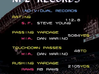 
											NFL records