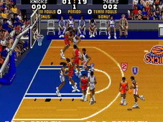 
											Dribbling the ball.