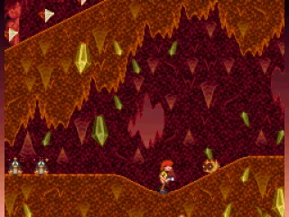 
											Lava level