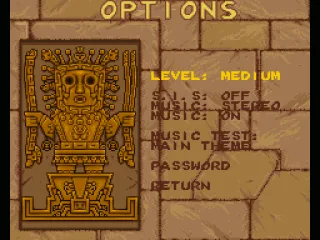 
											Options menu