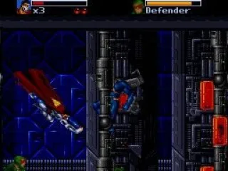 
											Cyborg Superman's dive attack