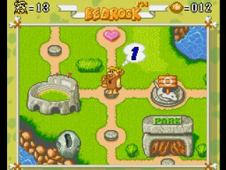 
											The playing field - Barney just threw a one