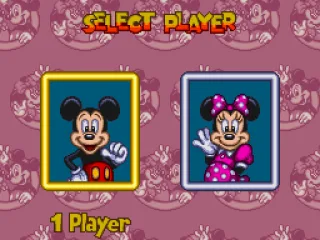 
											Choose to play as Mickey or Minnie