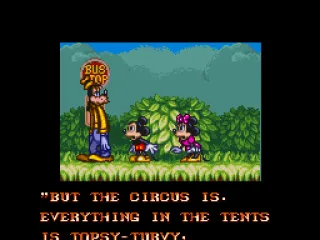 
											Intro:  Goofy arrives looking lost in misery