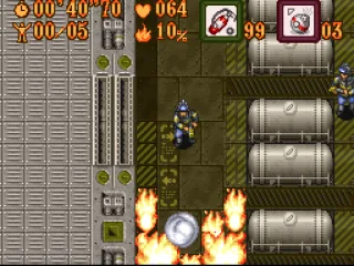 
											Deploying a CO2 grenade