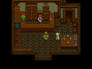 
											In a house