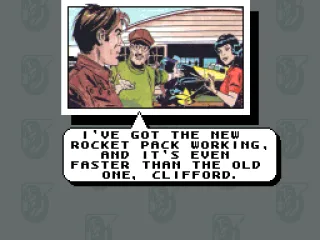 
											The story is given in comic book style cut-scenes.
