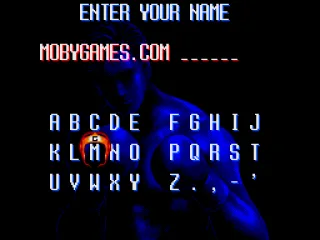 
											Entering a name