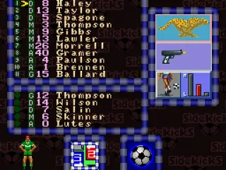 
											Team roster