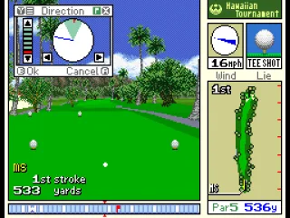 
											The first hole