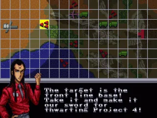 
											This is the map from where you launch you attacks/counter-attacks