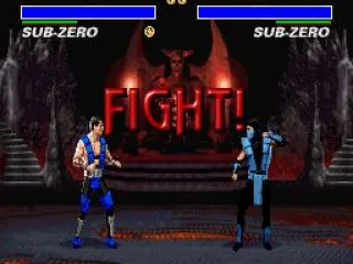 
											A fight between the old Sub-Zero and the new Sub-Zero is about to start