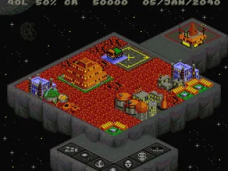 
											The normal isometric view