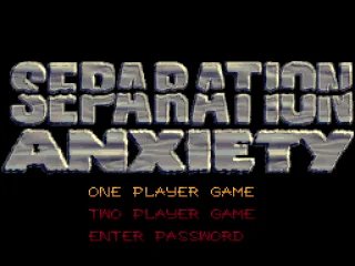 
											Main menu. The possibility of playing this with a friend is what truly makes the game worthwhile.