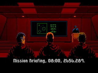 
											The briefing room