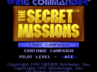 
											Title screen / main menu