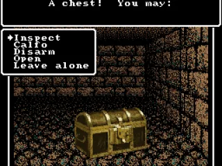 
											Finding a chest after battle - better check it for traps