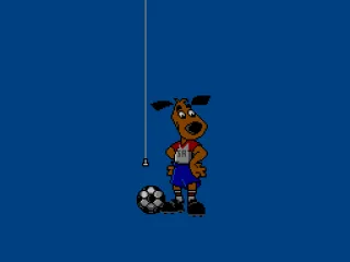 
											The mascot walks out.