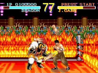 
											Bruce Lee look-alike Dragon vs. J.Carn
