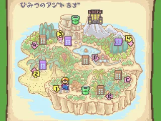 
											Map of the stages