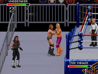 
											The action takes place out of the ring, too!
