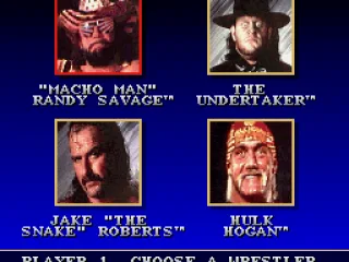 
											Pick your wrestler.