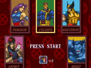 
											Choose your X-Man
