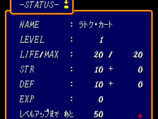 
											Character stats