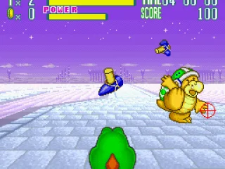 
											Mid-level boss battle against the familiar football player