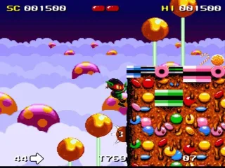 
											Zool climbs up