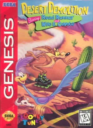 
					
												Desert Demolition Starring Road Runner and Wile E. Coyote