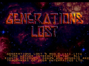 Generations Lost