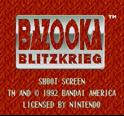 
							Bazooka Blitzkrieg cover