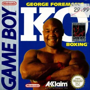 
							George Foreman's KO Boxing cover