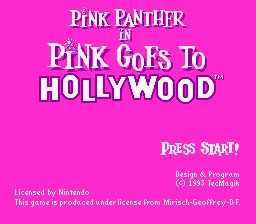
							Pink Goes to Hollywood cover