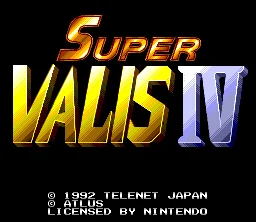 
							Super Valis IV cover