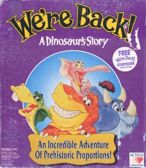 
							We're Back!: A Dinosaur's Story cover
