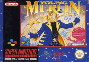 
							Young Merlin cover